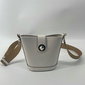 Kate Spade Audrey Mini Bucket Bag in White A14